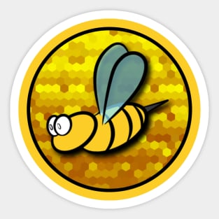 Flying Bee 2 Sticker